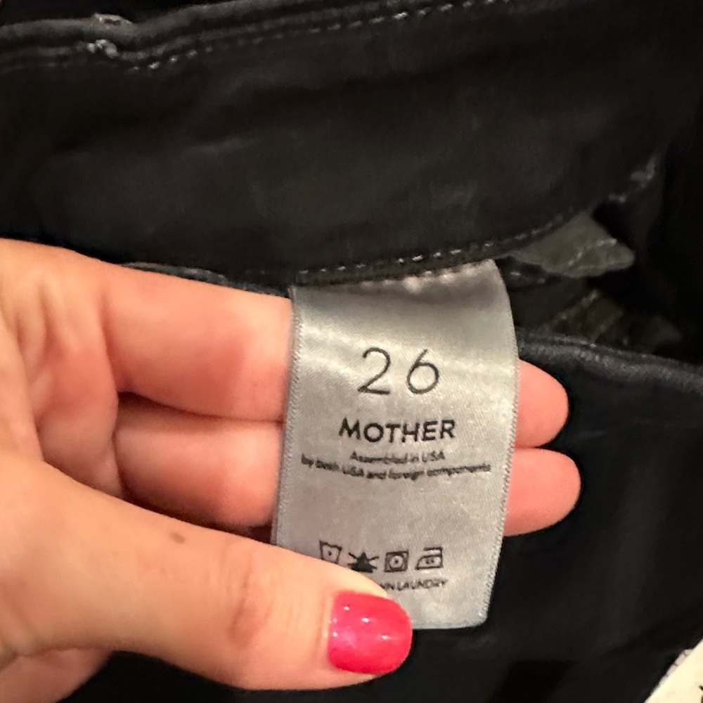 MOTHER Skinny Jeans - Midnight Blue​​​ - Picture 12 of 14